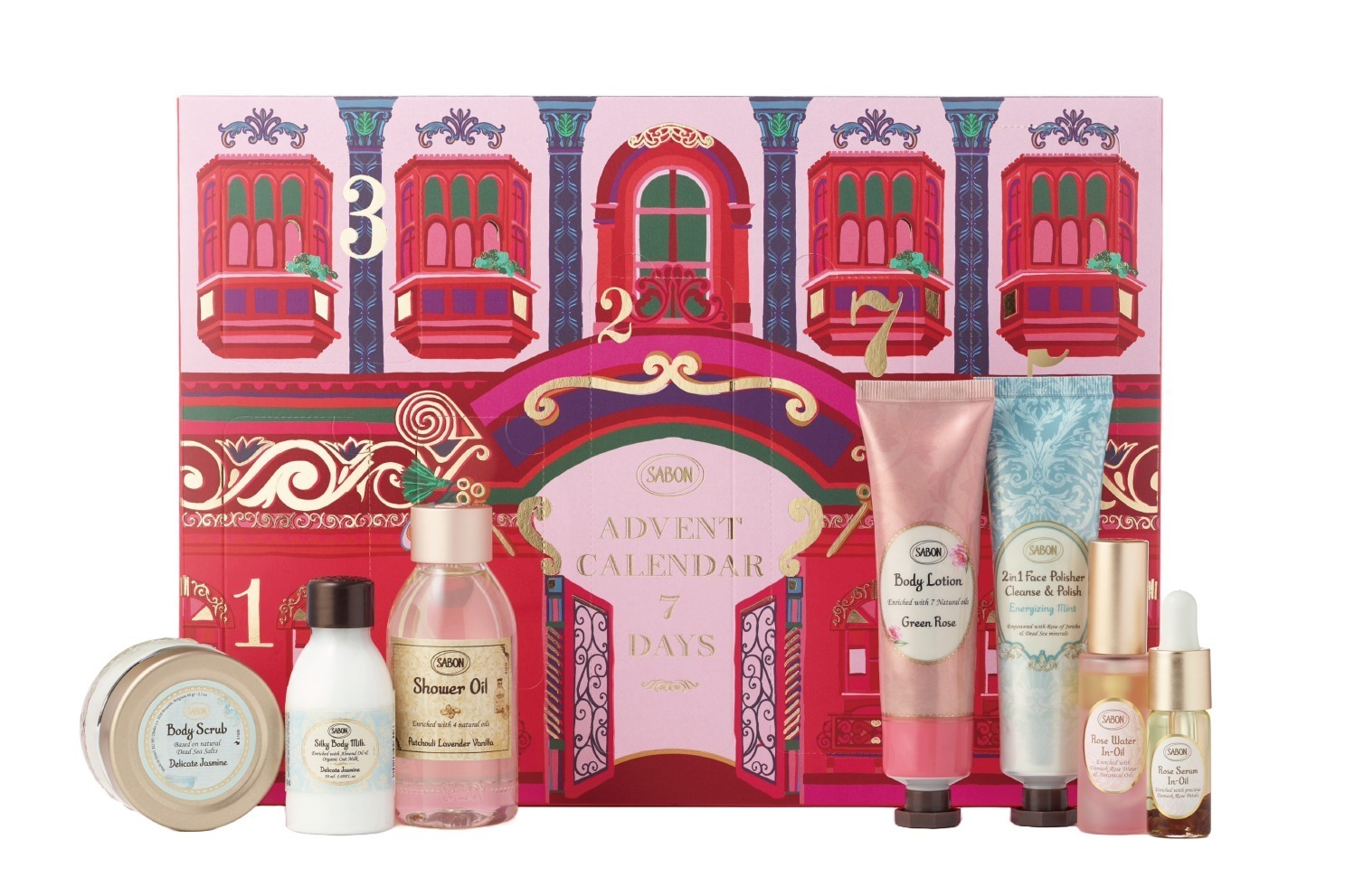 SABON24年クリスマスコフレ第4弾、“スター製品揃い”7日間限定ミニアドベントカレンダーが初登場 - ファッションプレス