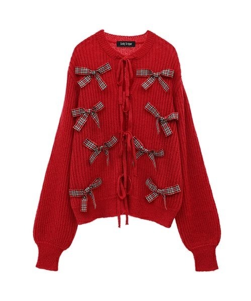 ファンシーリボンニットカーディガン(FANCY RIBBON KNIT CARDIGAN) 19,250円