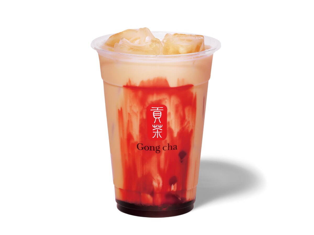 ゴンチャ(Gong cha) アップル＆ブラッドオレンジ｜写真8