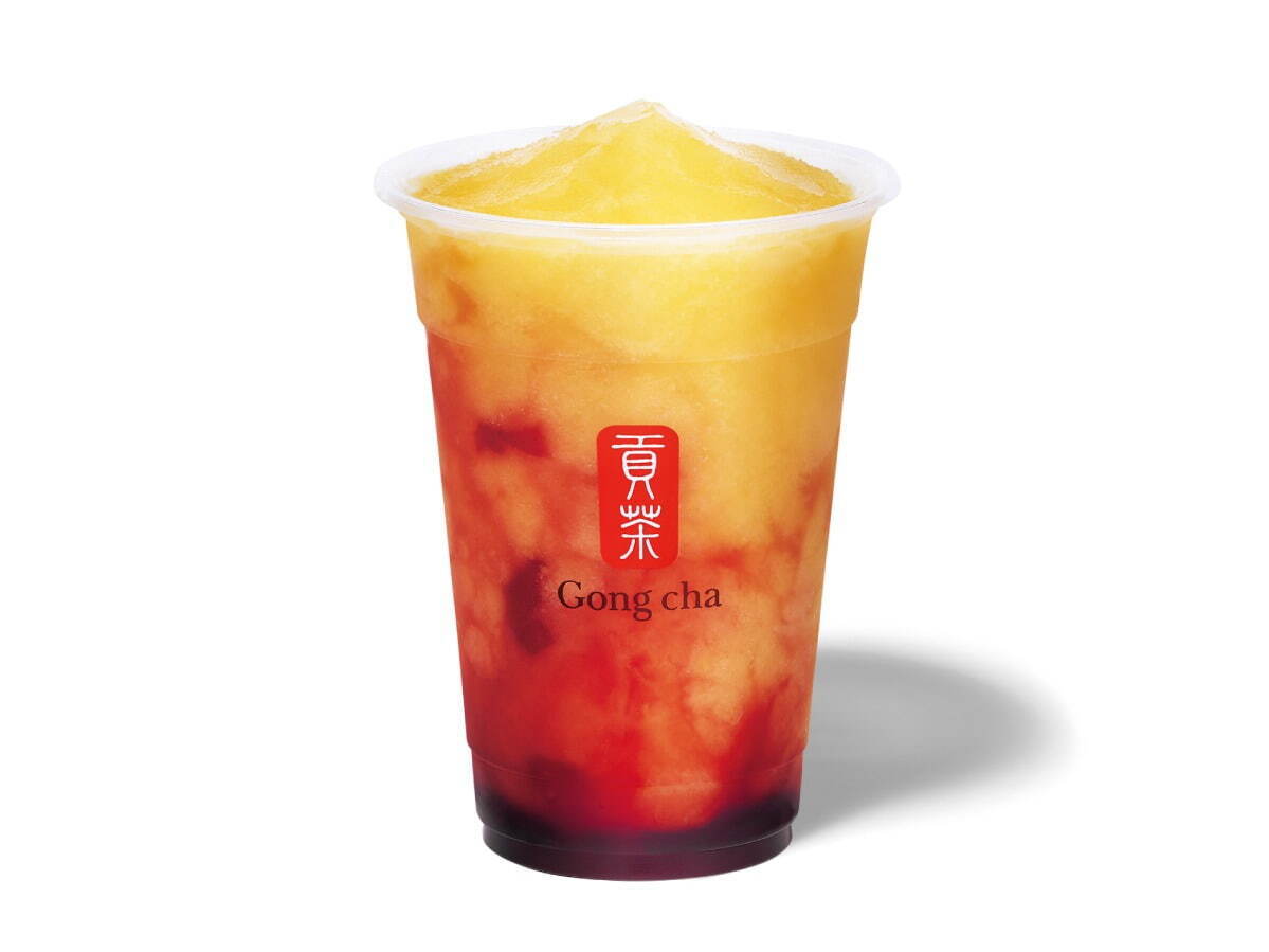 ゴンチャ(Gong cha) アップル＆ブラッドオレンジ｜写真7