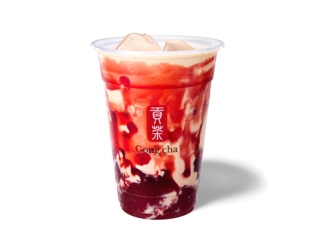 ゴンチャ(Gong cha) アップル＆ブラッドオレンジ｜写真2