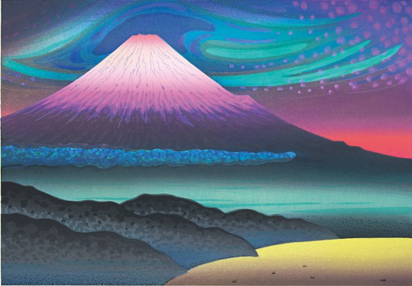 木版画作家・牧野宗則の個展、「富嶽二十景 ー 日本のこころ展」が渋谷
