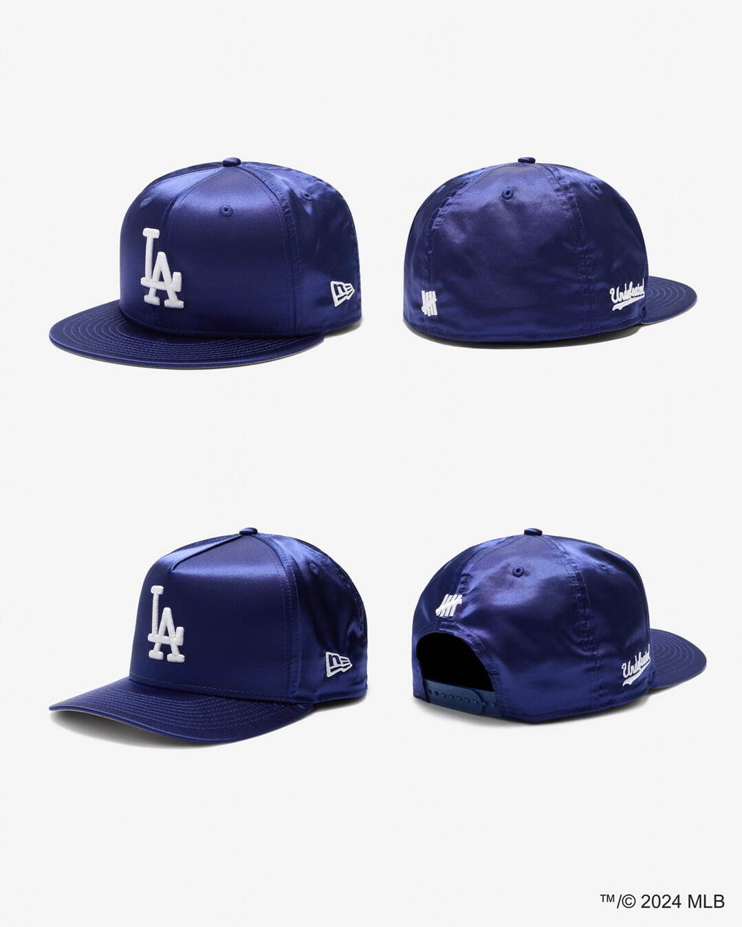 「アンディフィーテッド×ロサンゼルス・ドジャース×ニューエラ 59FIFTY フィッテッド キャップ」11,000円
「アンディフィーテッド×ロサンゼルス・ドジャース×ニューエラ 59FIFTY スナップバック」9,900円