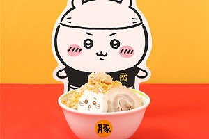 「ちいかわラーメン 豚」“関西初”心斎橋パルコに限定オープン、ハチワレ＆うさぎのラーメンやグッズ