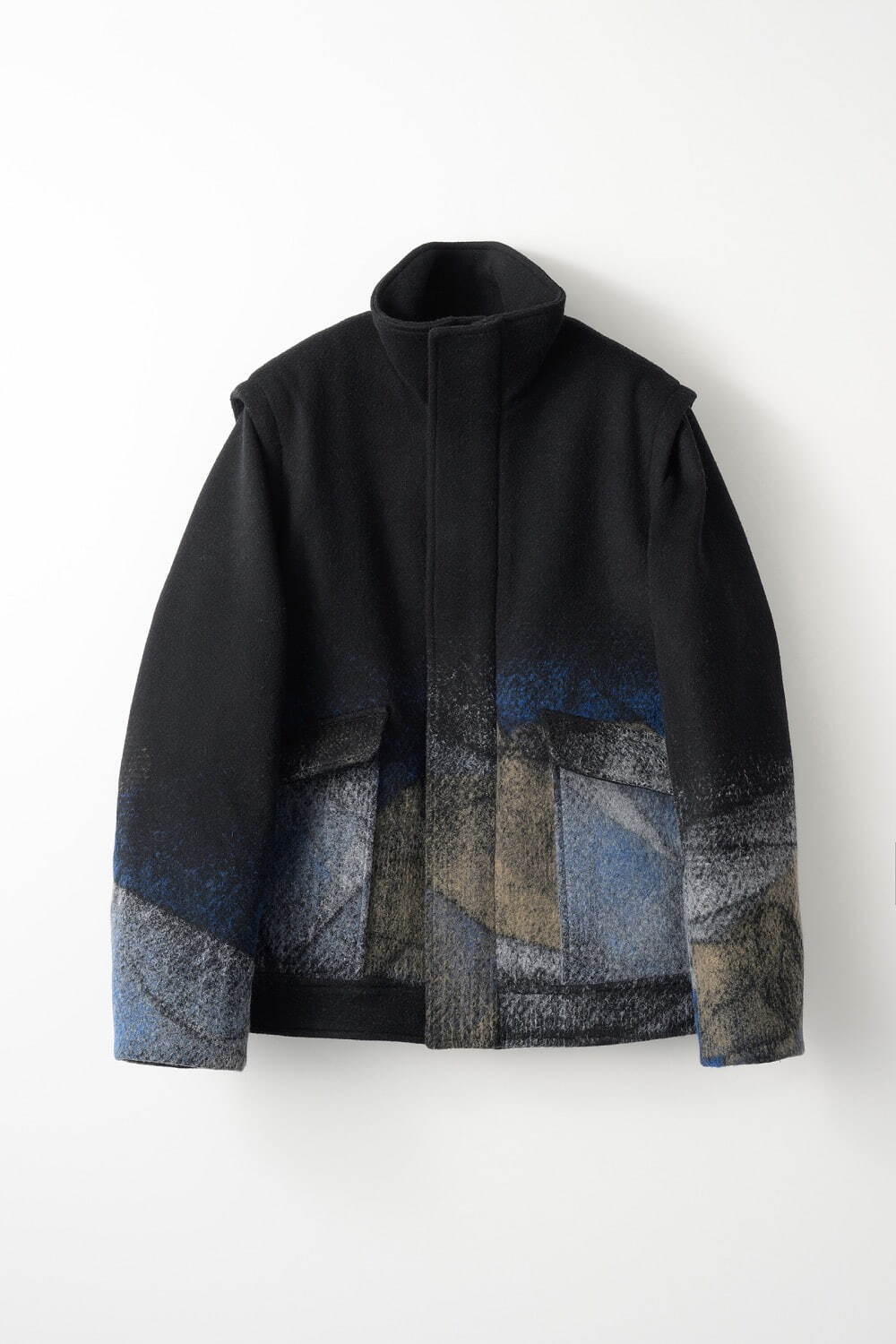 "Emerge" needle punch wool jacket 110,000円