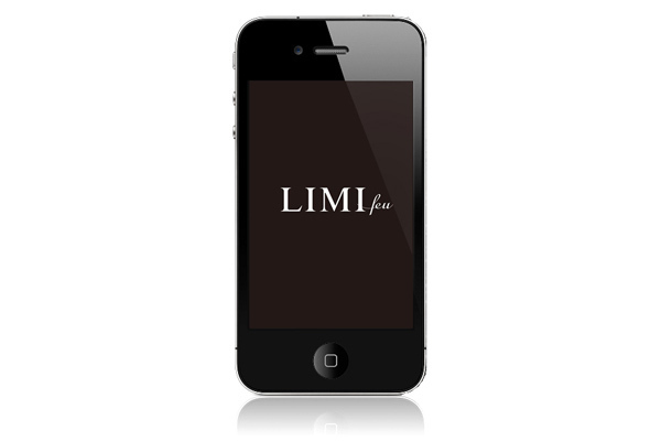 LIMI feuのiPhoneアプリ「LIMI feu App」の画像