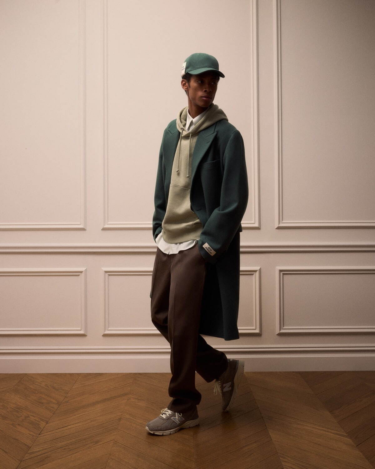 Kith×オーラリー、高密度キャンバスとカシミアウールのコートやフーディーなど｜写真3