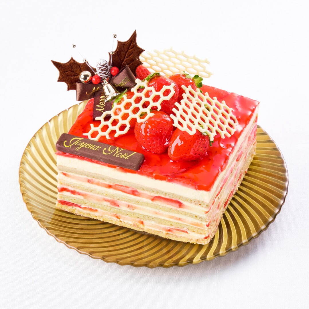 松屋銀座24年クリスマスケーキ、“羅針盤”ショコラケーキ＆カシスマロンのチョコムース食べきりサイズも｜写真3