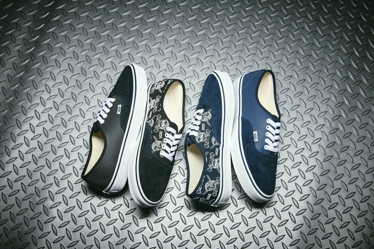 VANSのビリーズ限定「オーセンティック」スニーカー、“パイレーツ柄”×リフレクター素材で｜写真13