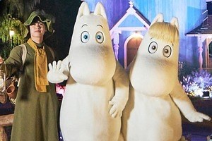 ムーミンバレーパーク24年冬イベント、幻想的なオーロラ×雪景色のライトアップや花火大会も