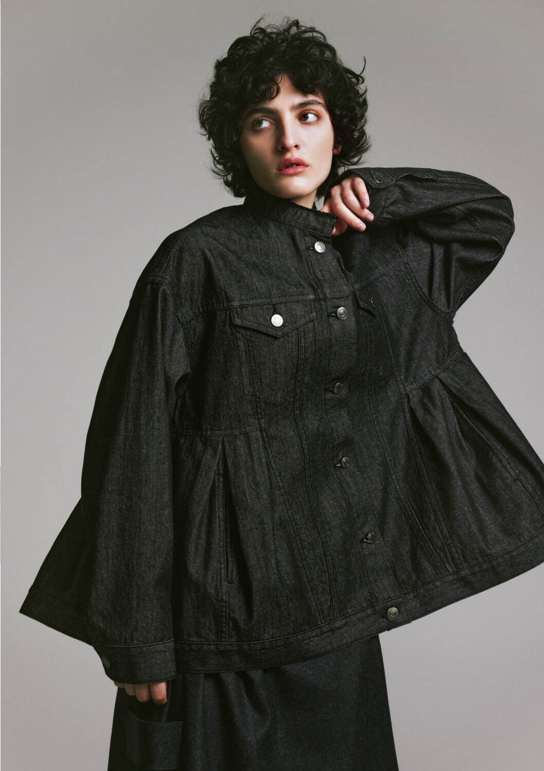 ペプラムフォームデニムジャケット(Peplum Form Denim Jacket) 63,800円