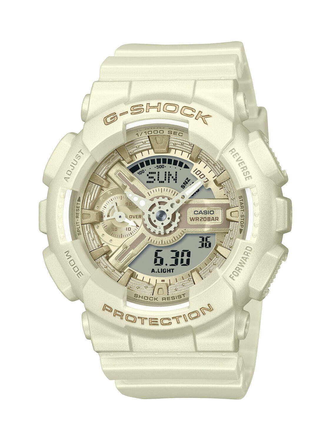 G-SHOCKからシルクのような質感の新作腕時計、偏光パール×ブルーやピンクのワントーンで｜写真5