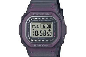 G-SHOCK&BABY-G冬限定スクエアウオッチ、“バラが浮かぶ”LEDバックライト搭載 | ジーショック