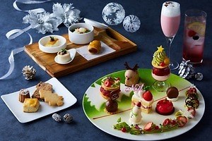 ハイアット リージェンシー 東京「クリスマスアフタヌーンティー」トナカイ型チョコムースや伝統焼き菓子