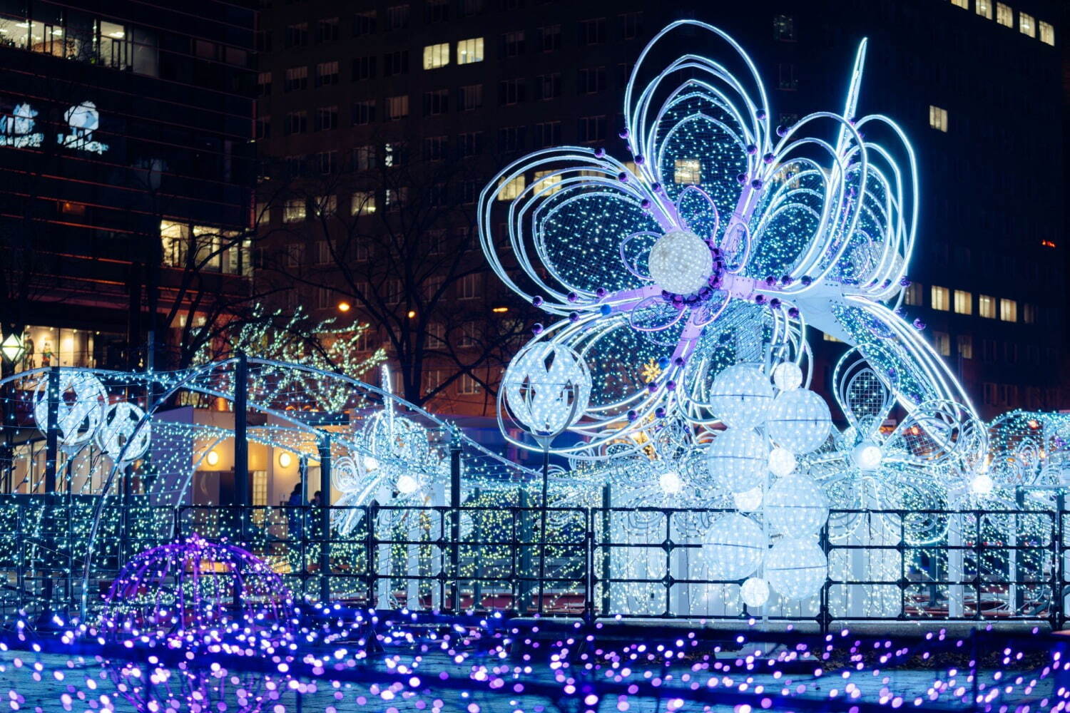 「さっぽろホワイトイルミネーション」北海道・札幌に“光のオブジェ”やクリスマスツリーを装飾｜写真4