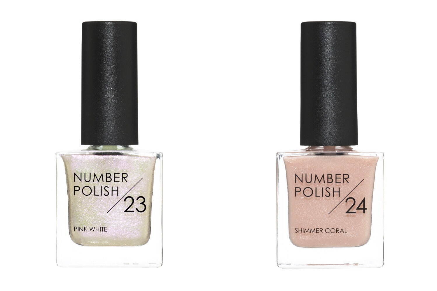 左から)ナンバーポリッシュ 8ml No.23,No.24 各1,100円＜新色＞