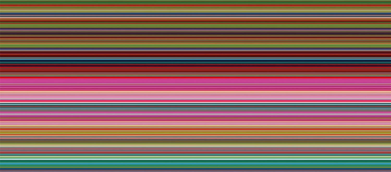 ゲルハルト・リヒター 《ストリップ(926-3)》 2012年 ポーラ美術館
© Gerhard Richter 2024 (18062024)