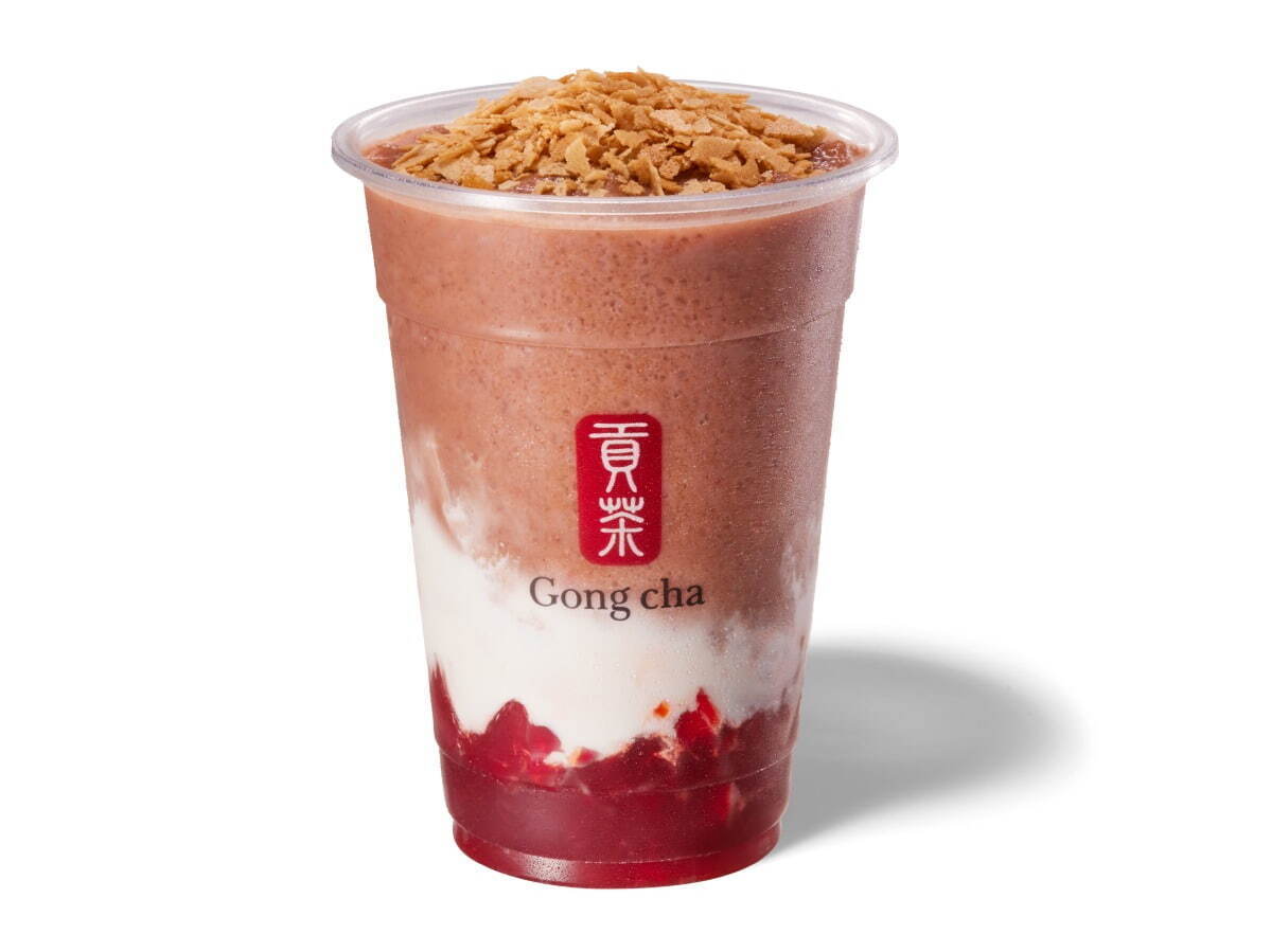 ゴンチャ(Gong cha) あまおう ノエル ミルクティー｜写真5