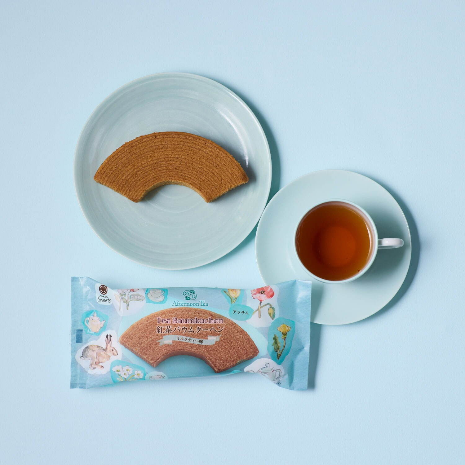 Afternoon Tea監修 紅茶バウムクーヘン ミルクティー味 187円