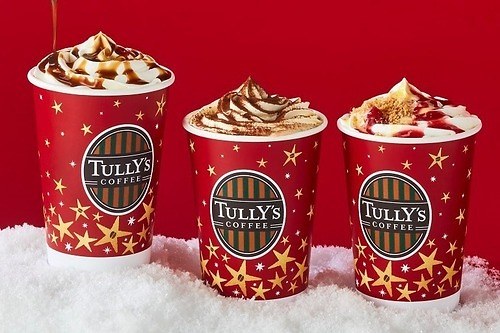 タリーズコーヒー「＆TEA 苺ミルフィーユロイヤルミルクティー」など3種のクリスマス限定ドリンク