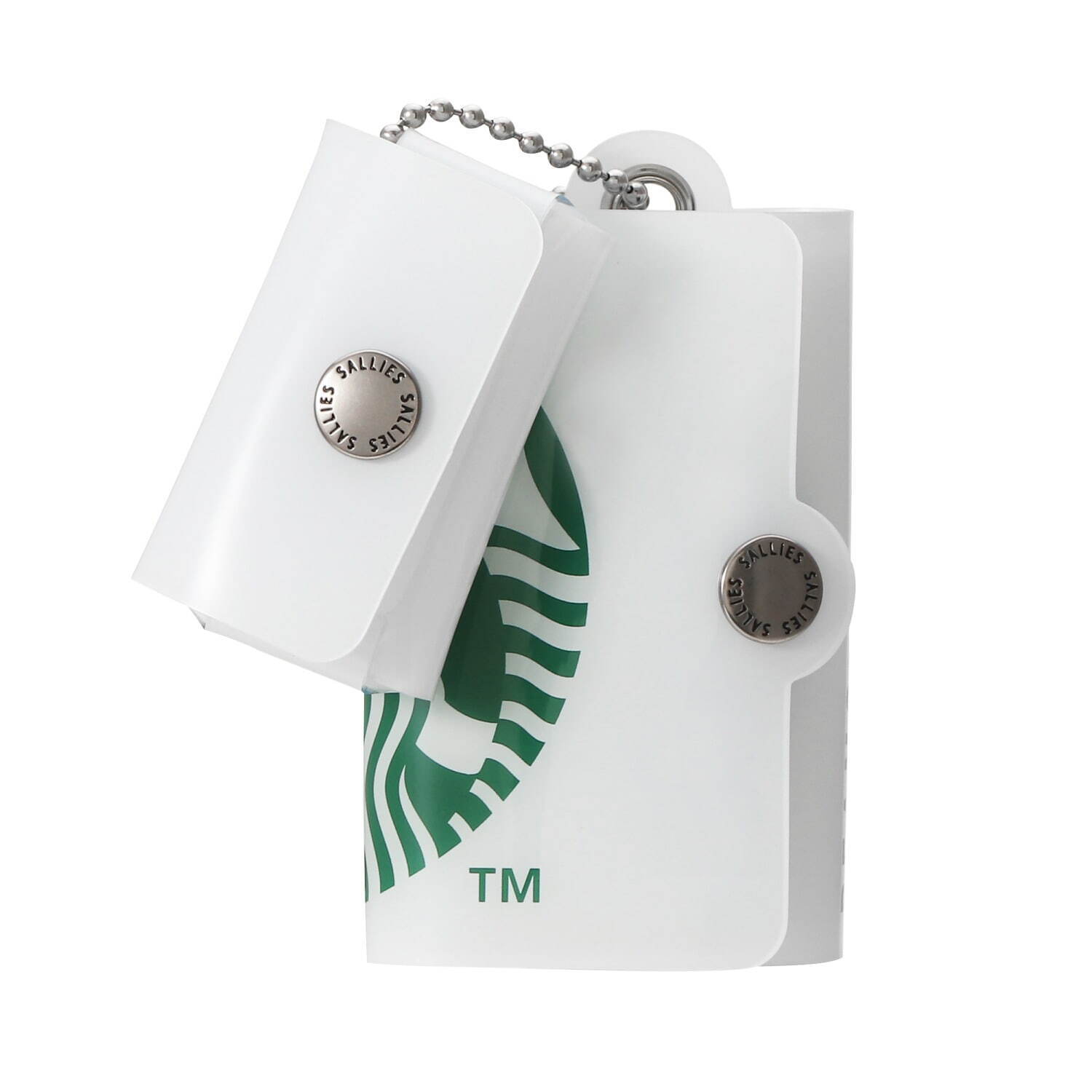 「BEAMS SALLIES Pocket Pal ミニマルウォレット by BEAMS+STARBUCKS」4,400円