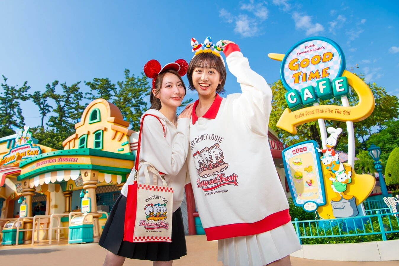 東京ディズニーリゾート「ヒューイ・デューイ・ルーイ」グッズ、“アメリカンダイナー”風カチューシャなど｜写真22