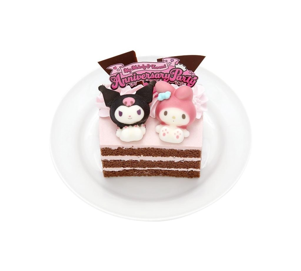 マイメロディ＆クロミのアニバーサリーチョコレートケーキ 1,700円