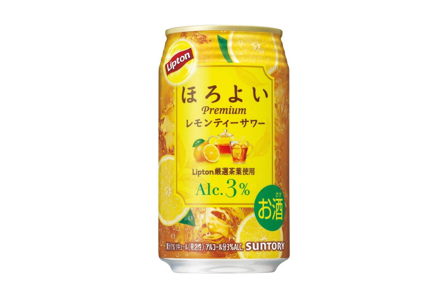 「ほろよい〈リプトンレモンティーサワー〉」350mL 172円