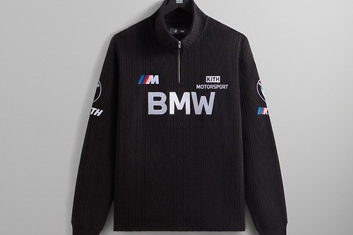 Kith「BMW」ロゴやスポーツカーの“3色ストライプ”配したジャケット＆ヴィンテージTシャツなど