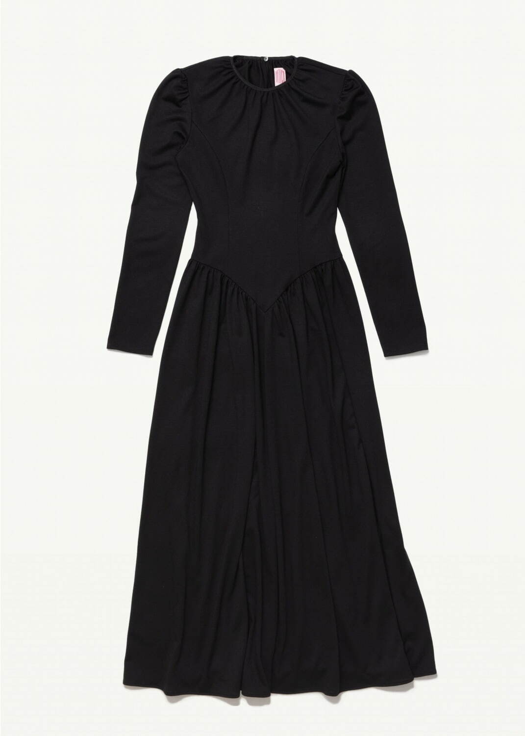 WOOL JERSEY GATHER DRESS 64,900円