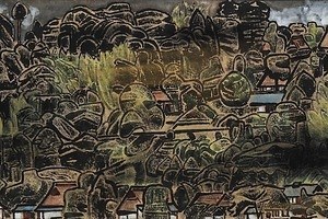 “京都・大原を描いた日本画家”小松均の展覧会が京都で、大原の風景画や晩年の「最上川」など公開