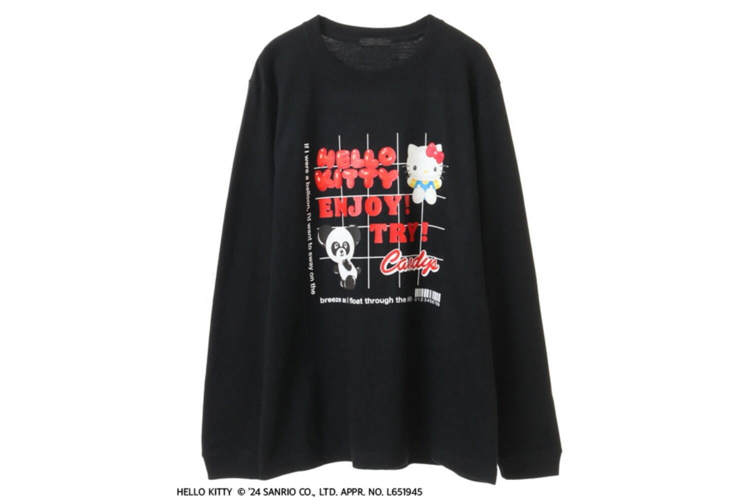 【HELLO KITTY】meets PEPE PUFFY BALOON L/S TEE 8,800円