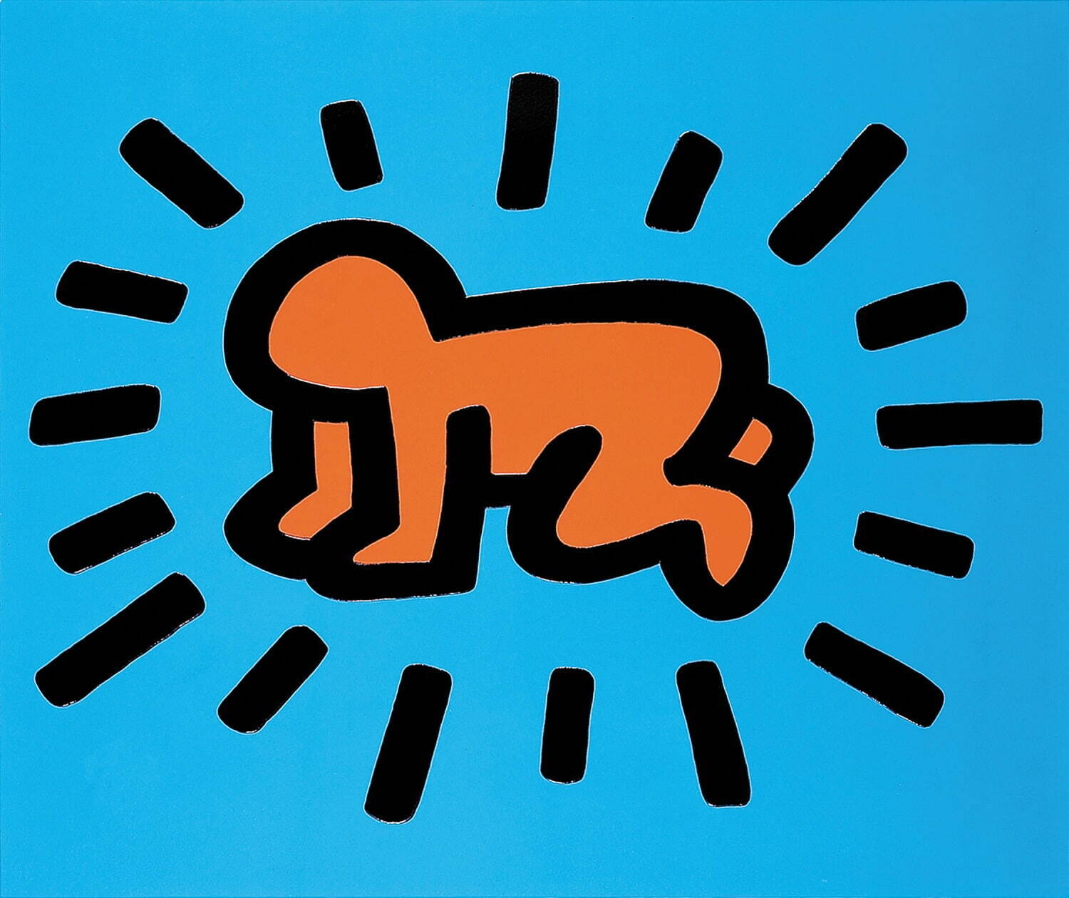 キース・ヘリング《イコンズ》1990年 中村キース・ヘリング美術館蔵
Keith Haring Artwork©Keith Haring Foundation