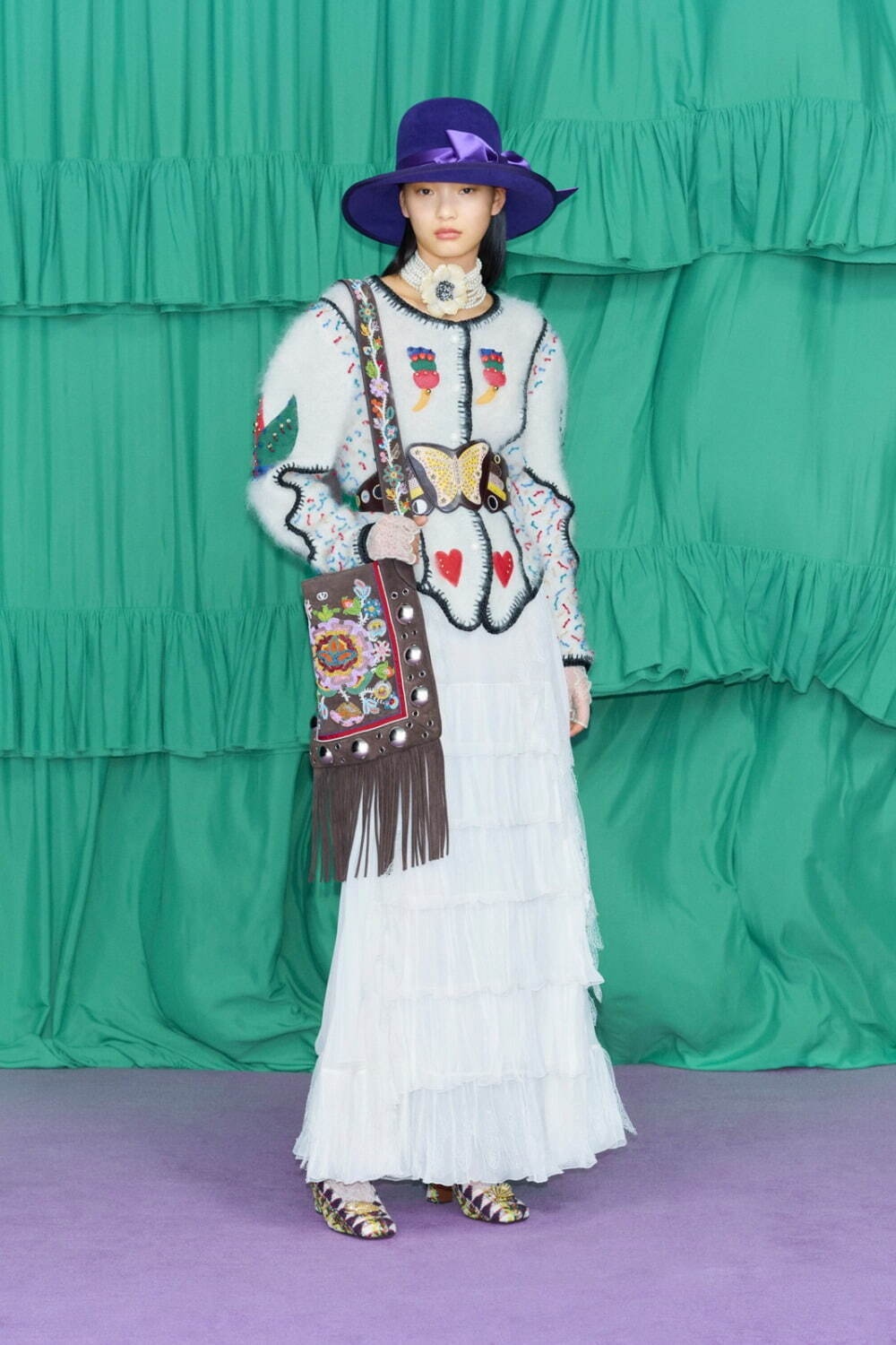 ヴァレンティノ(VALENTINO) 2025年プレフォールウィメンズ&メンズコレクション シルエット - 写真32