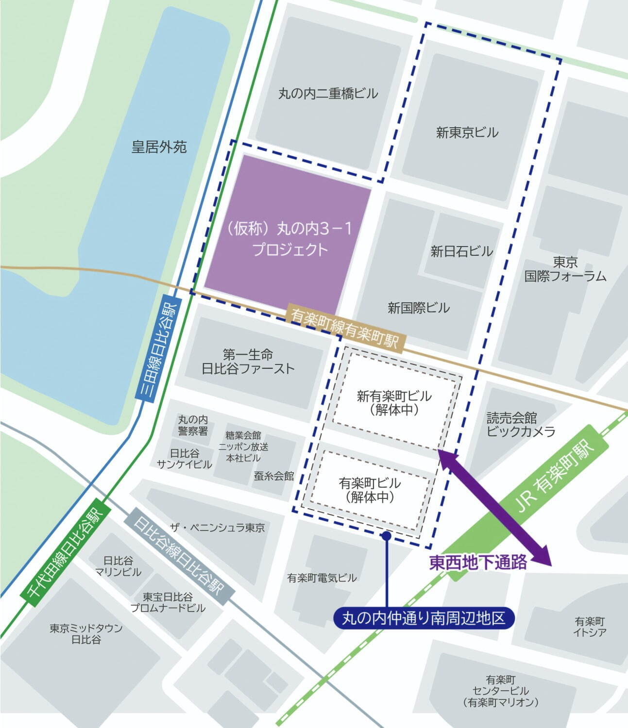 帝国劇場＆出光美術館がリニューアル、国際ビル・帝劇ビル建替で - 新商業施設や屋外テラスも｜写真17