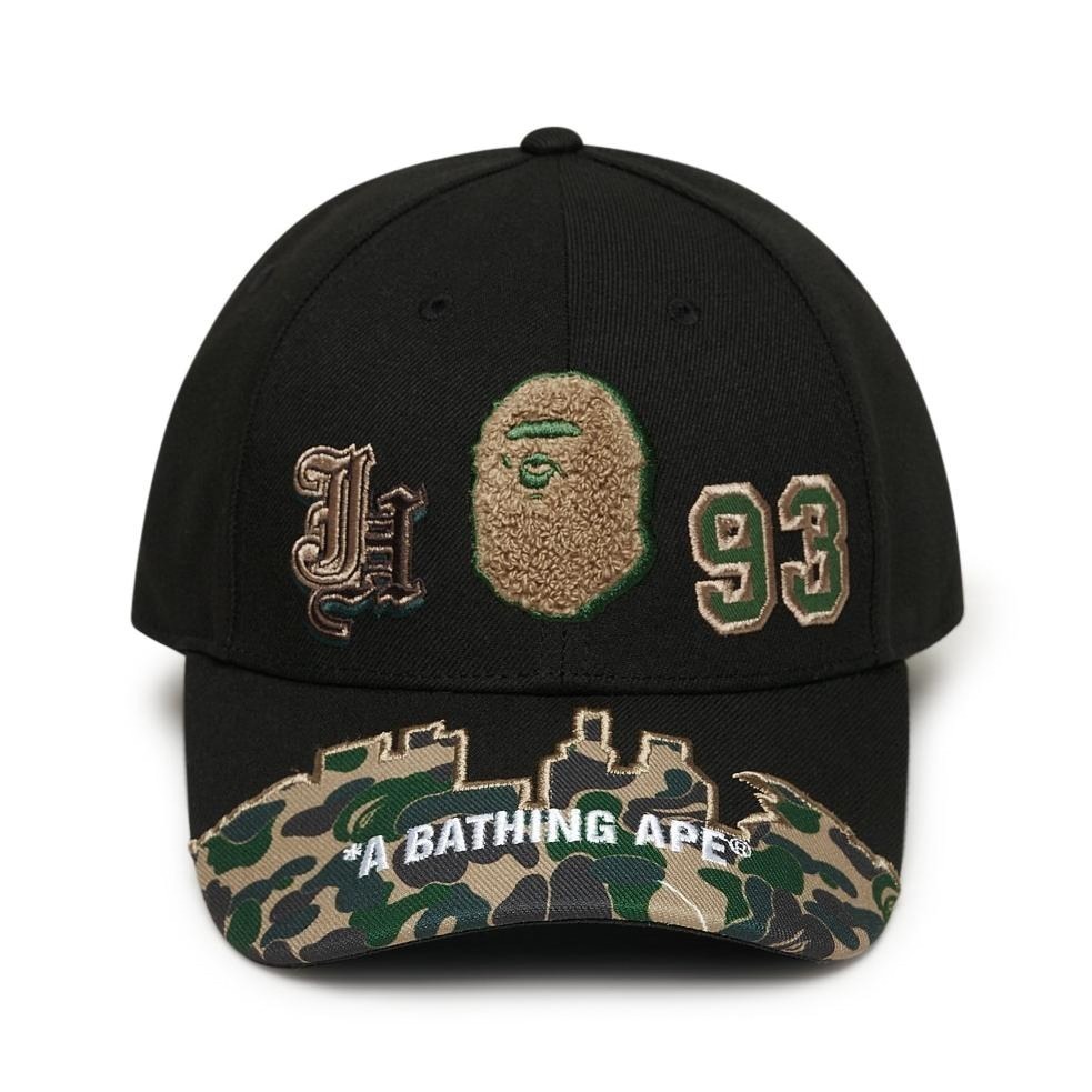 BAPE X JEFF HAMILTON ABC CAMOMULTI LOGO COTTON TWILL CAP 14,300円