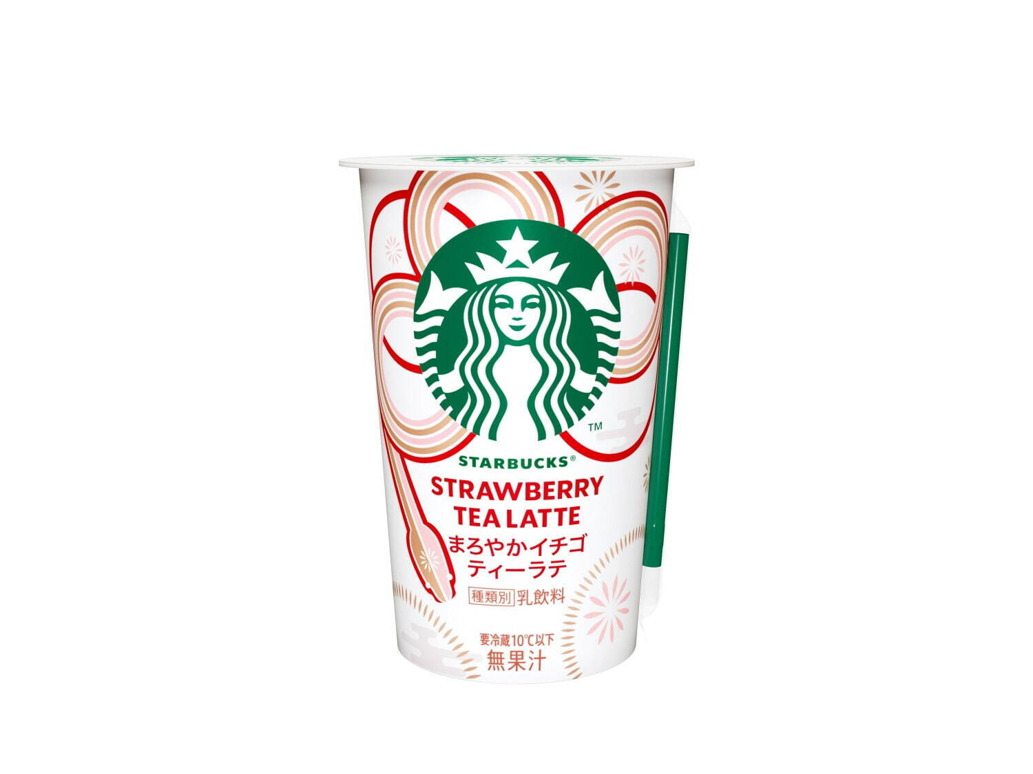 スターバックス(Starbucks Coffee) まろやかイチゴティーラテ｜写真4