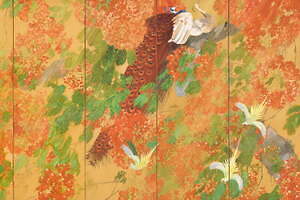 “華麗なる花鳥画の世界”石崎光瑤の大回顧展が静岡県立美術館で、熱帯の花鳥を描いた《燦雨》など一堂に