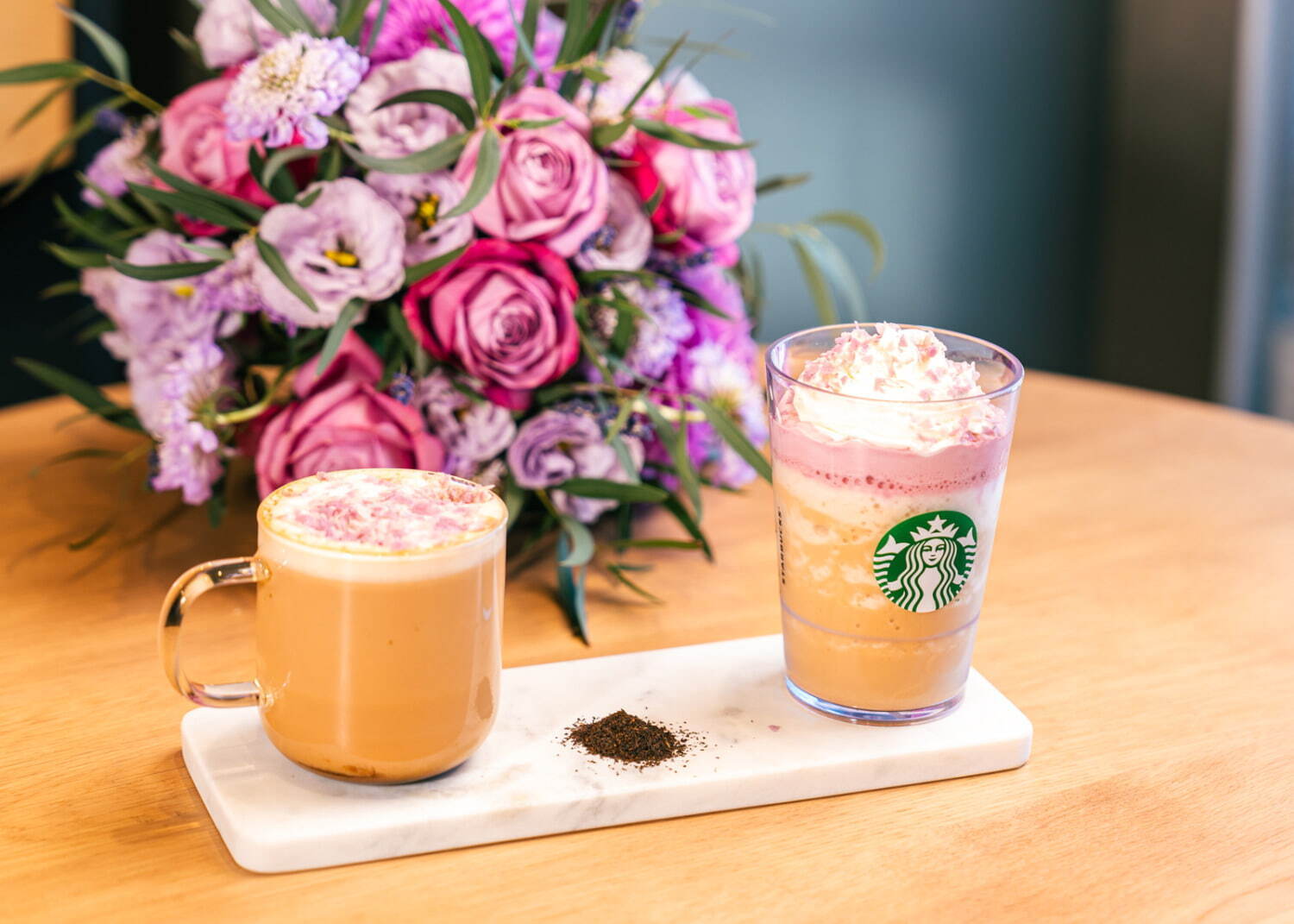 スターバックス(Starbucks Coffee) ロイヤル アール グレイ ブーケ フラペチーノ｜写真6