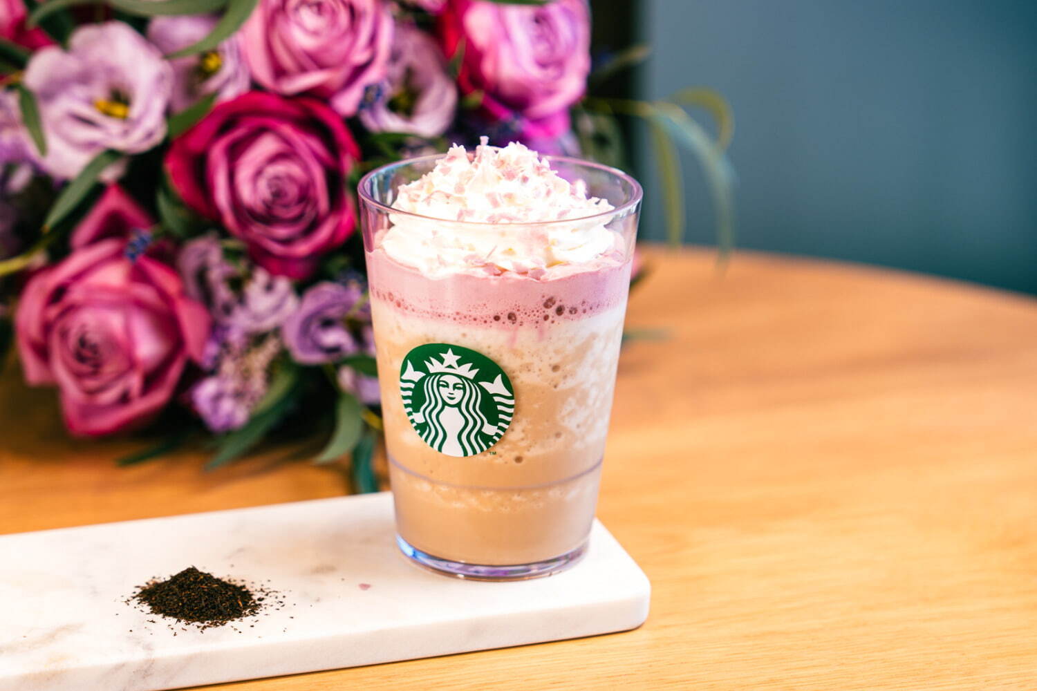 スターバックス(Starbucks Coffee) ロイヤル アール グレイ ブーケ フラペチーノ｜写真7