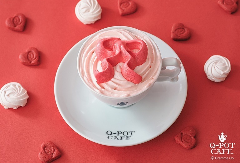 Q-pot CAFE.“ラブレター”着想バレンタインアフタヌーンティー、手紙型ケーキセットやパフェも｜写真6