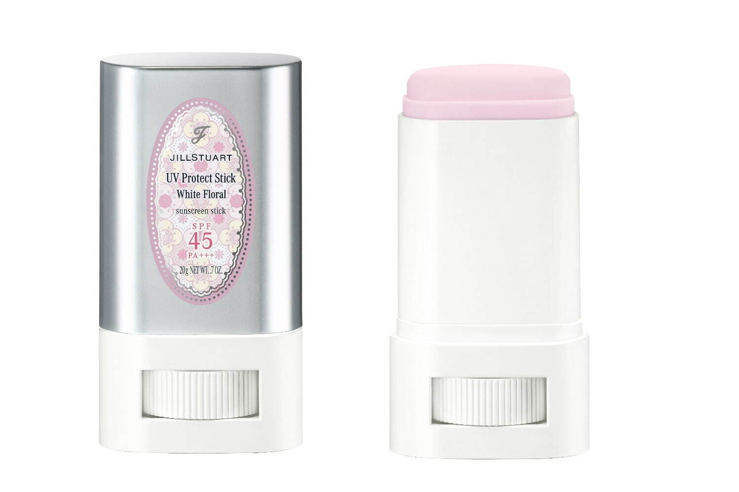 「ジルスチュアート ホワイトフローラル UVプロテクトスティック」SPF45/PA+++ 20g 2,970円＜限定品＞