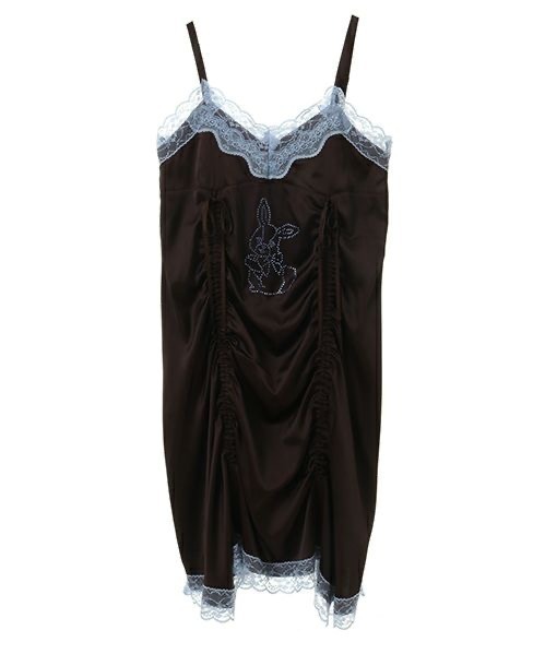 RHINESTONE BUNNY LINGERIE DRESS 22,000円