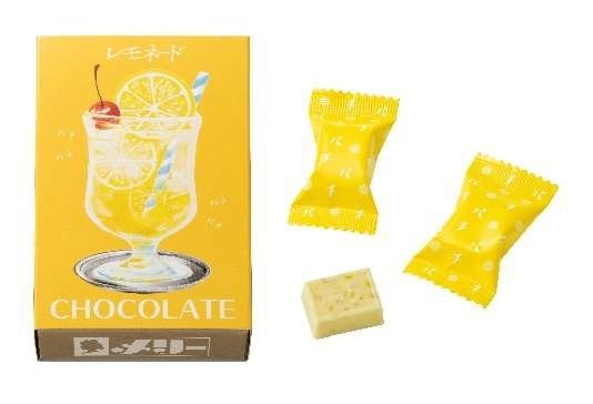 メリーチョコレート“レトロ純喫茶”テーマのチョコ缶、パチパチはじけるクリームソーダやショートケーキ味｜写真3