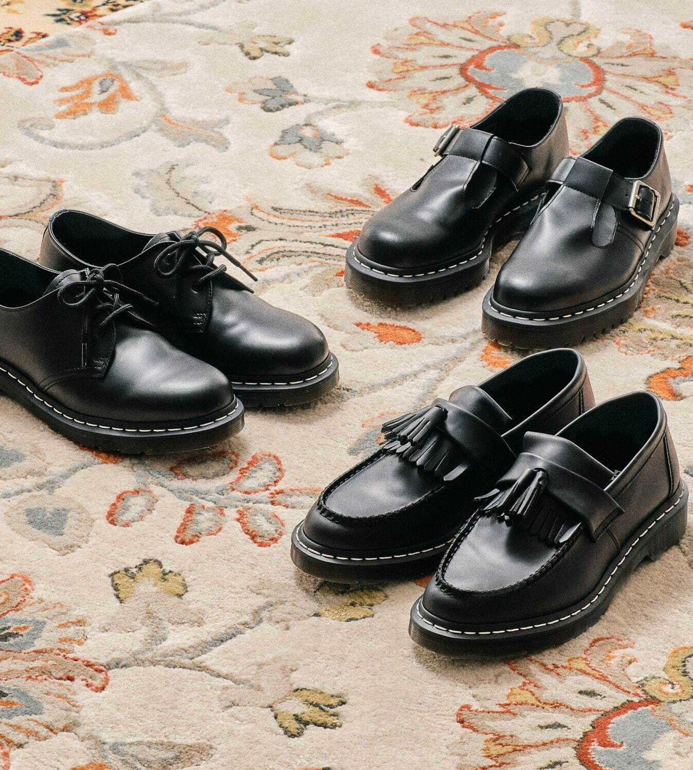 ドクターマーチン(Dr. Martens) 白ステッチ｜写真6