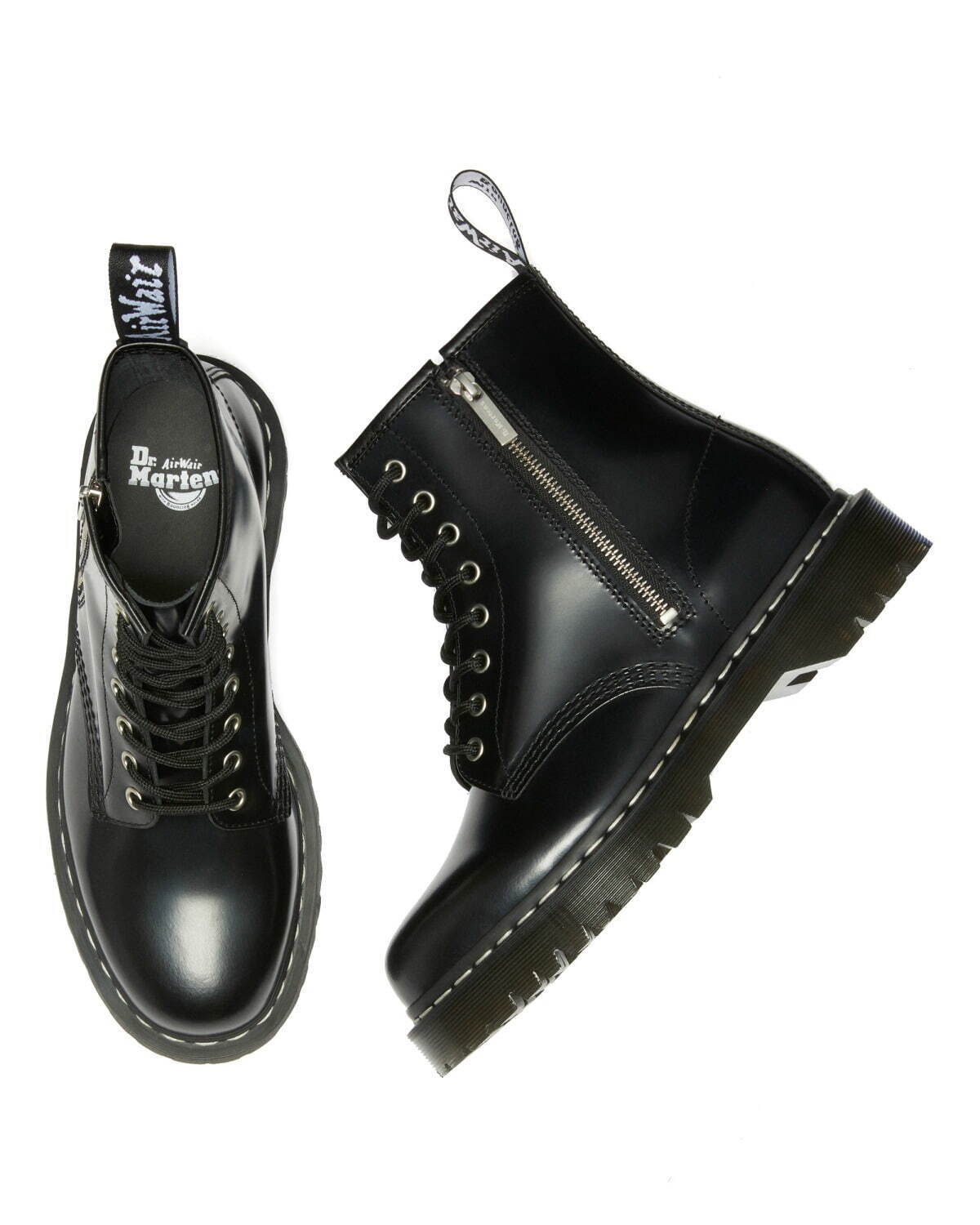 ドクターマーチン(Dr. Martens) 白ステッチ｜写真22