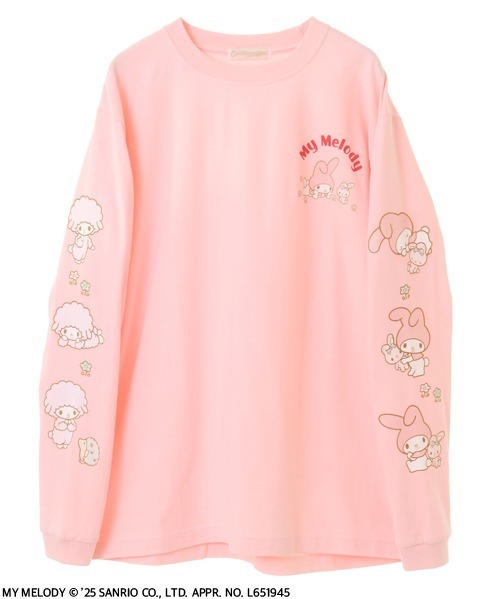 [MY MELODY ♡ MY SWEET PIANO] L/S TEE 12,100円