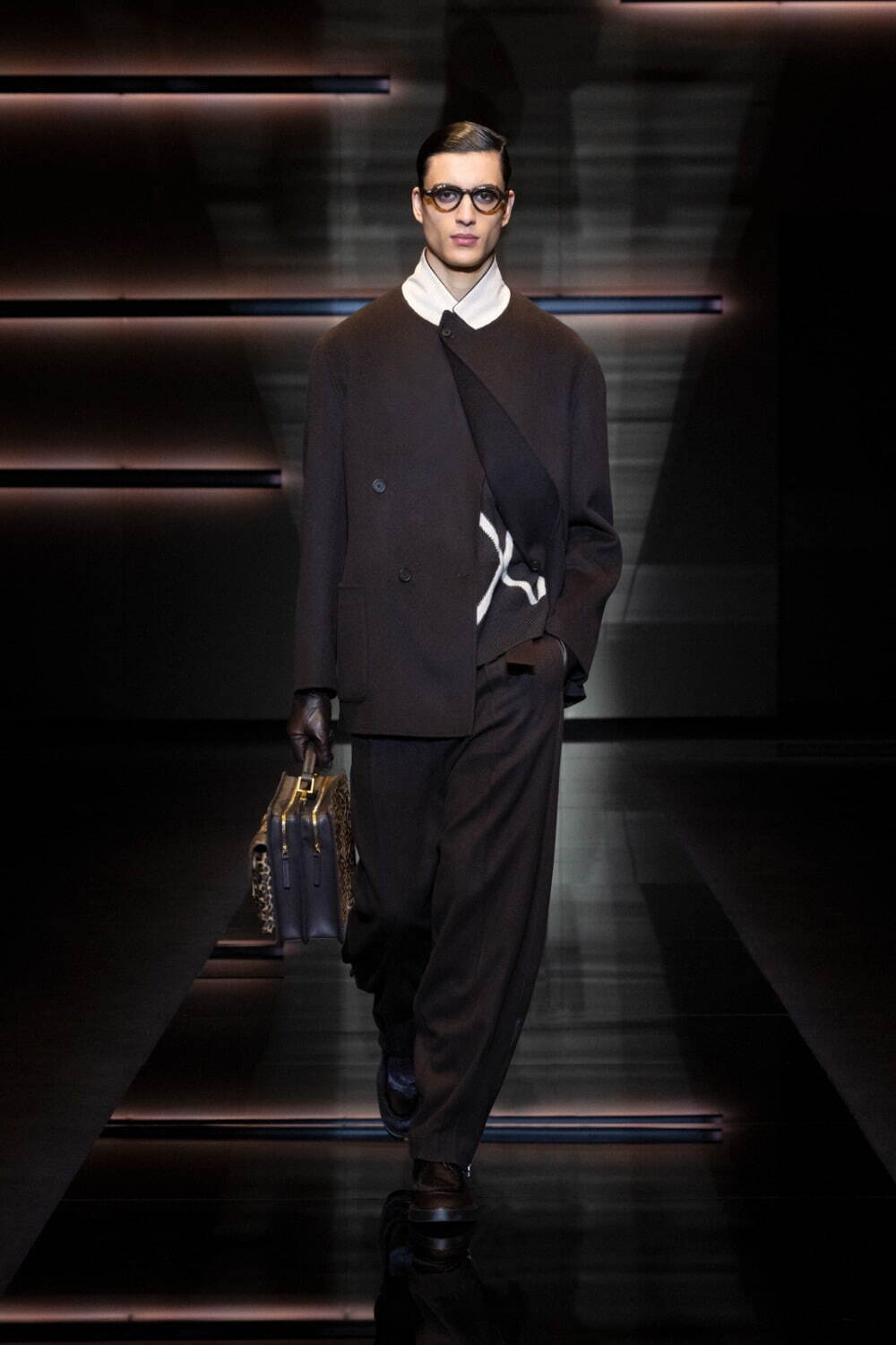 エンポリオ アルマーニ(EMPORIO ARMANI) 2025-26年秋冬	メンズコレクション  - 写真73