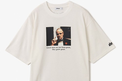 映画『ゴッドファーザー』アトモスのTシャツ＆スウェット、作中の名台詞やタイトルロゴをデザイン