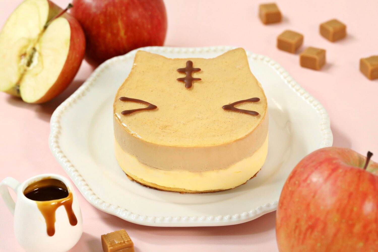 「とらねこチーズケーキ～キャラメルアップル～」2,160円